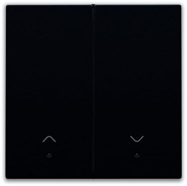 Tangent til smart motorbetjening med linse black coated - 1