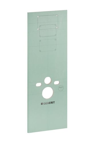Geberit Gipspanel med udsparinger til WC-element - 1