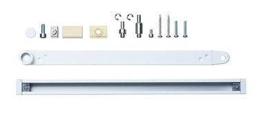dormakaba Glideskinne ED100/ED250 hvid (ny model) - 1