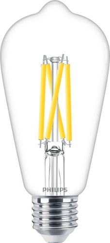 Philips MASTER Value LED Standard DimTone 5,9W (60W) E27 927 ST64 Klar Glas - 1