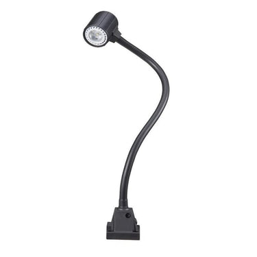 WRKPRO LED Maskinlys "ALPHA" med 455 mm flex arm 5W / AC+DC 24V / IP30 / 4000K - 1