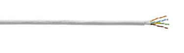 Kat 6A U/UTP 4 Pair LSHF/LSZH SD kabel Hvid EuroClass Dca T500 - 1