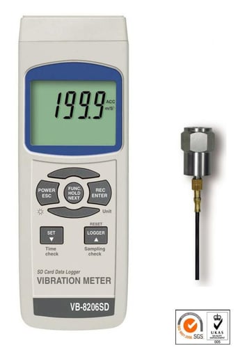 Elma VB8206SD Vibrationsmåler - 1