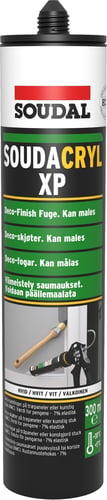 Acrylfugemasse Soudacryl XP Hvid 300 ml - 1