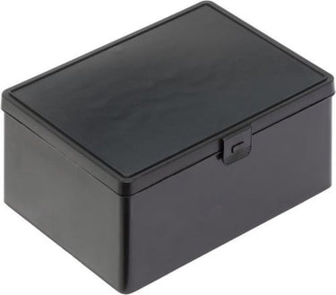 WEZ ESD kasse med låg 180 x 140 x 80 mm sort - 1