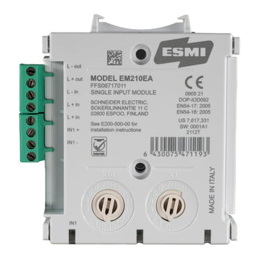 EM210EA Single Input modul m. isolator. Erstatter EM210E - 1
