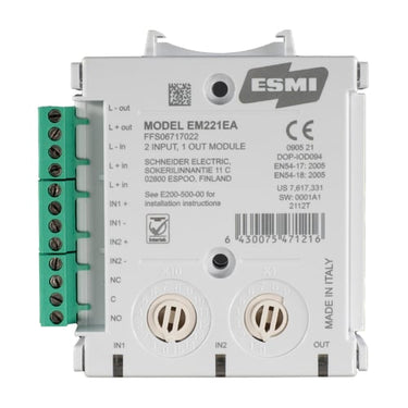 Dual input - single output modul EM221EA med isolator - 1