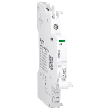 Acti9 Signal kontakt iOF 1OC 100mA til 6A for iC60 Dobbelt terminal skrueklemme top 24...415V AC & 24…130V DC - 1