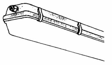 Afskærm profil POLYC f/Nyborg 1X36W - 1