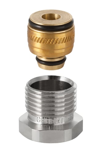 Geberit Mepla union med udvendigt gevind d=16 mm 641.515.00.1 - 1