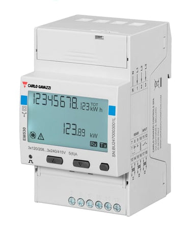 El-måler EM530 3-faset CT Modbus MID Fasemåler - 1