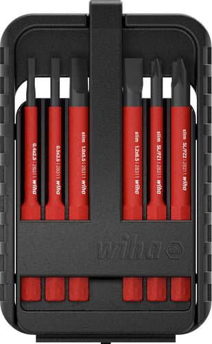 Wiha bitsæt slimBit electric LK/SL-PZ 6 dele - 1