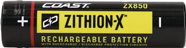 Coast ZX850 Zithion-X genopladelig batteri til XP9R og XPH30R - 1