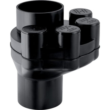 PEH spildevandsopsamler Geberit ø110/56 mm sort - 1