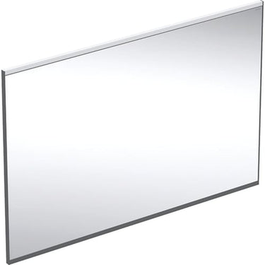 Geberit Option Plus Square spejl med lys 105 x 70 cm sort mat - 1