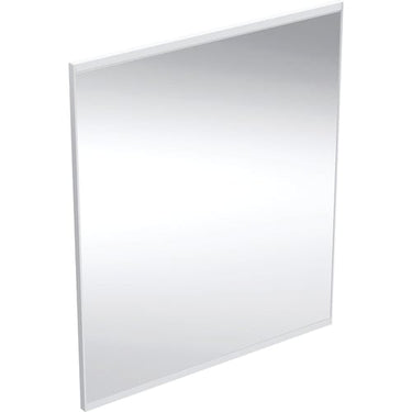 Geberit Option Plus Square spejl med lys 60 x 70 cm aluminium - 1