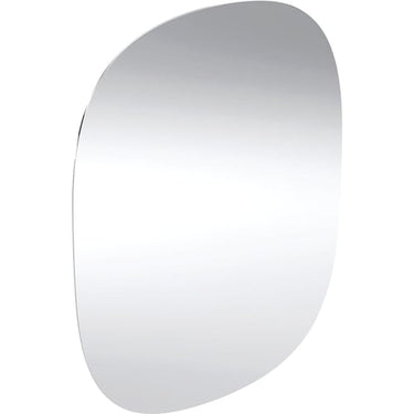 Geberit Option Oval spejl med lys 60 x 80 cm stål - 1