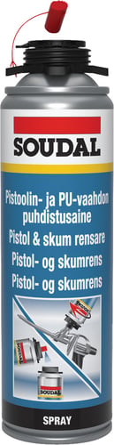 Soudal skumrens og cleaner til pistol 500 ml - 1