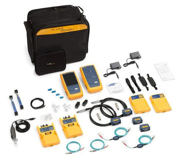 Fluke kabeltester CU+MM OLTS moduler DSX2-8000MI sæt med guld support - 1
