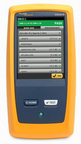 Fluke kabeltester DSX2-5000/GLD INT - 1