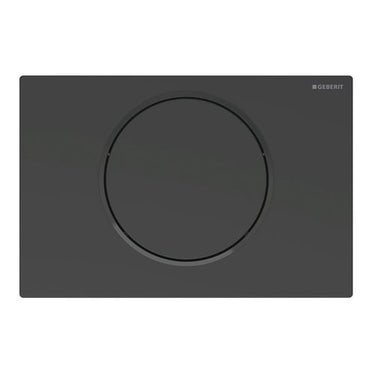 Geberit Sigma10 betjeningsplade sort - 1