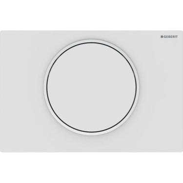 Geberit Sigma10 betjeningsplade hvid - 1