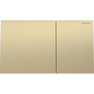 Geberit Sigma70 betjeningsplade messing - 1
