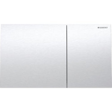 Geberit Sigma70 betjeningsplade børstet rustfrit stål - 1