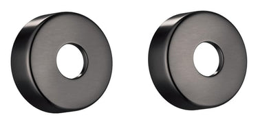 Damixa rosetter Ø75 mm 2 stk. børstet Graphite Grey PVD - 1