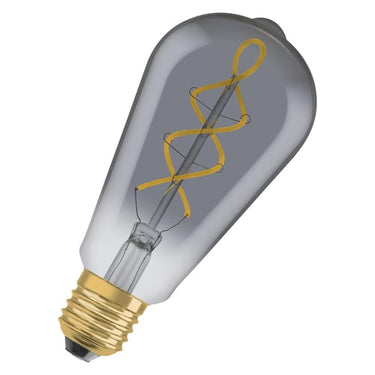 LEDVANCE Vintage 1906 LED edison smoke spiral filament 140lm 4W/818 (16W) E27 - 1