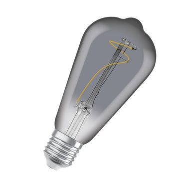LEDVANCE Vintage 1906 LED edison smoke single filament ultra tynd 100lm 3,4W/818 (10W) E27 - 1