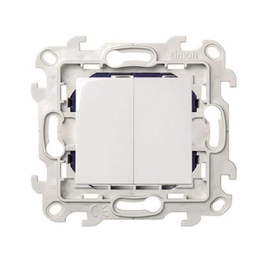 Simon 24 Harmonie kroneafbryder 10A hvid - 1