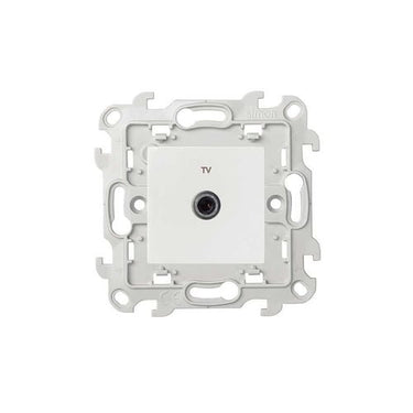 Simon 24 Harmonie antenneudtag med F-konnektor hvid - 1