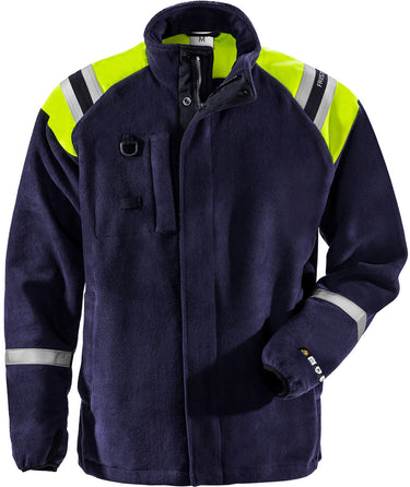 Fristads Flamestat fleece jakke 4073 Mørk Marine str S - 1