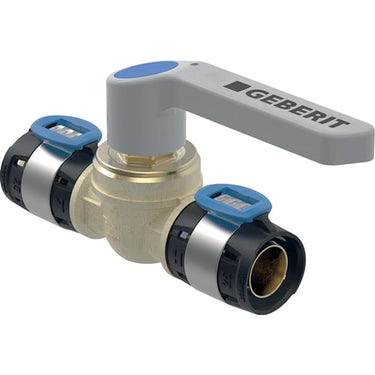 Geberit FlowFit kugleventil m/greb d=32 mm blyfri siliciumbronze - 1