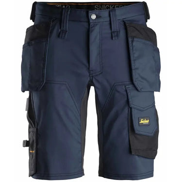 Snickers AllroundWork stretch shorts 6141 navy/sort str. 48 - 1