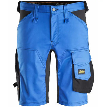 Snickers AllroundWork stretch shorts 6143 blå/sort str 58 - 1