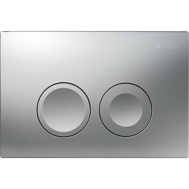 Geberit Delta25 betjeningsplade mat krom - 1