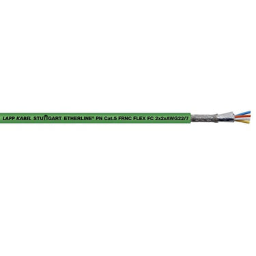 ETHERLINE U/SFTP KAT5 FRNC HYBR 2X2XAWG22+4x1.5 - 1