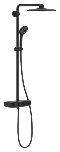 GROHE Euphoria SmartControl 310 Duo brusesystem med term til væg Phantom black - 1