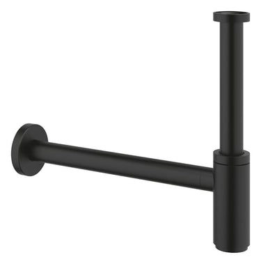 GROHE vandlås til håndvask 1 1/4" Phantom black - 1