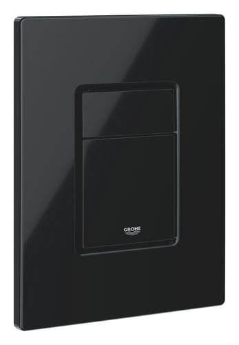GROHE Skate Cosmopolitan betjeningsplade 156 x 167 mm duo Glossy black - 1