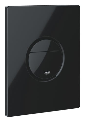 GROHE Nova Cosmopolitan betjeningsplade 156 x 197 mm duo Glossy black - 1