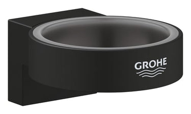 GROHE Selection vægholder til glas/sæbe/dispen. Phantom black - 1
