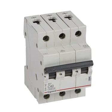 RX³ MCB automatsikring C40 3pol 3M 6000A - 1