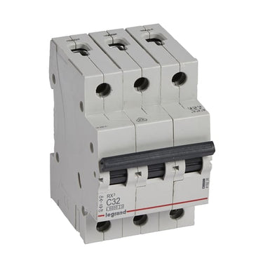 RX³ MCB automatsikring C32 3pol 3M 6000A - 1