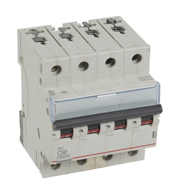 TX³ MCB automatsikring C50 4pol 4M 6000/6KA - 1