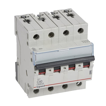 TX³ MCB automatsikring C40 4pol 4M 6000/6KA - 1