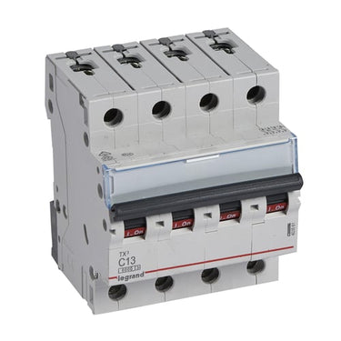 TX³ MCB automatsikring C13 4pol 4M 6000/6KA - 1