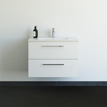 Dansani Mido+ møbelpakke 81 cm 2 sk. vask Kantate hvid mat - 1